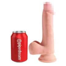 Фаллоимитатор Pipedream King Cock Plus Triple Density, 23 см, телесный. Нет в наличии Фаллоимитатор Pipedream King Cock Plus Triple Density, 23 см, телесный