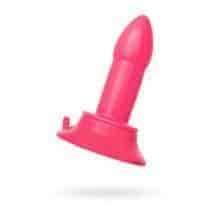 Анальная пробка TOYFA Popo Pleasure на присоске, розовая. Нет в наличии Анальная пробка TOYFA Popo Pleasure на присоске, розовая