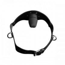 Кляп из кожи в виде фаллоса Sitabella, черный. Нет в наличии Кляп из кожи в виде фаллоса Sitabella, черный