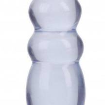 Анальная ёлочка Doc Johnson Crystal Jellies Delight, голубая. Нет в наличии Анальная ёлочка Doc Johnson Crystal Jellies Delight, голубая