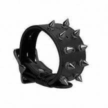Браслет Ouch! Skulls and Bones Black Spikes SH-OU284BLK