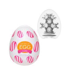 Мастурбатор Tenga Egg Wonder Curl, белый