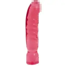 Фаллоимитатор Doc Johnson Crystal Jellies Big Boy 29.2 см, розовый