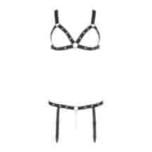 Комплект эластичная сбруя-бикини Bad Kitty, черный, S/L. Нет в наличии Комплект эластичная сбруя-бикини Bad Kitty, черный, S/L