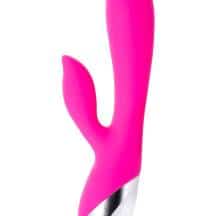 Вибратор с клиторальным стимулятором L'Eroina by Toyfа, розовый