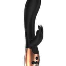 Вибратор с нагревом Shotsmedia Opulent, черный