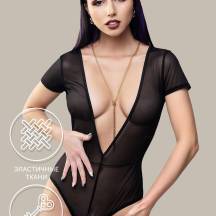 Эротическое боди Waname Apparel Abandon черное, XL. Нет в наличии Эротическое боди Waname Apparel Abandon черное, XL