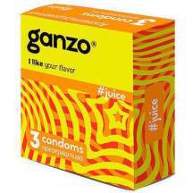 Презервативы Ganzo Juice №3 ароматизированные