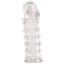 Гелевая насадка на фаллос с шипами прозрачная Toyfa Гелевая насадка на фаллос с шипами прозрачная Toyfa