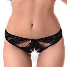 Трусики с доступом Erolanta Melissa, черные, 50-52