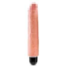 Вибратор PipeDream King Cock 10''Vibrating Stiffy 30.5 см, телесный