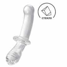 Двусторонний стимулятор Satisfyer Double Crystal 20 см, бесцветный. Нет в наличии Двусторонний стимулятор Satisfyer Double Crystal 20 см, бесцветный