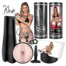 Набор (мастурбатор, кольца, пробка, зажимы) Pornstar c вагиной Kleio Valentien Набор (мастурбатор, кольца, пробка, зажимы) Pornstar c вагиной Kleio Valentien