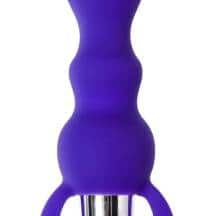 Анальная вибропробка ToDo by Toyfa Curvy, фиолетовая