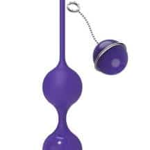 Виброшарики с пультом ML Creation K-Balls, фиолетовый