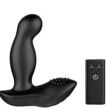Вибромассажер простаты с расширением Nexus Boost и пультом ДУ, черный