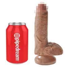 Фаллоимитатор PipeDream King Cock 20.3 см, светло-коричневый