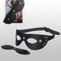 Кожаная Маска с Шорами Sitabella Chrome Collection. Нет в наличии Кожаная Маска с Шорами Sitabella Chrome Collection