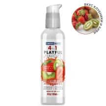 Гель 4 в 1 Swiss Navy Playful Flavors Клубника и киви на водной основе, 118 мл. Нет в наличии Гель 4 в 1 Swiss Navy Playful Flavors Клубника и киви на водной основе, 118 мл