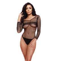 Боди-сетка Amor El Montella S/L, черное Боди-сетка Amor El Montella S/L, черное