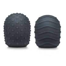 Силиконовые текстурированные насадки для Le Wand, серый. Нет в наличии Силиконовые текстурированные насадки для Le Wand, серый