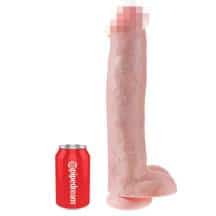 Большой фаллоимитатор PipeDream King Cock 38.1 см, телесный. Нет в наличии Большой фаллоимитатор PipeDream King Cock 38.1 см, телесный