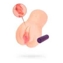 Мастурбатор-вагина с вибрацией Kokos Bellana Auto, телесный. Нет в наличии Мастурбатор-вагина с вибрацией Kokos Bellana Auto, телесный