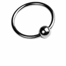 Кольцо на головку пениса Toyfa Metal, серебристое, размер S