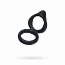 Эрекционное кольцо Levett Victor с подхватом мошонки, чёрное. Нет в наличии Эрекционное кольцо Levett Victor с подхватом мошонки, чёрное