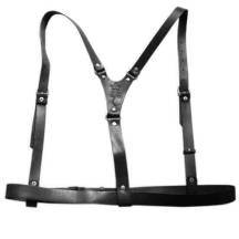 Портупея Подиум, чёрная кожа. Нет в наличии Портупея Подиум, чёрная кожа