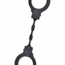 Силиконовые наручники A-Toys by Toyfа, силикон, черные, 33 см