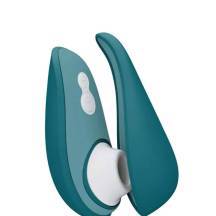 Вакуумный стимулятор клитора Womanizer Liberty 2, сине-зеленый