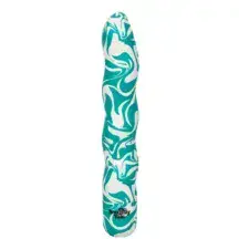 Вибратор CalExotics Naughty Bits Squiggle Dick, зеленый