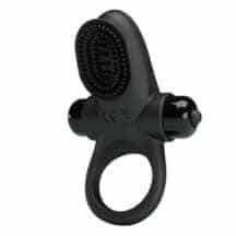 Виброкольцо с клиторальным стимулятором Pretty Love Vibrant Penis Ring II, черное. Нет в наличии Виброкольцо с клиторальным стимулятором Pretty Love Vibrant Penis Ring II, черное