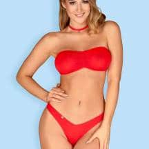 Комплект Obsessive Kissmas set, Красный, L/XL