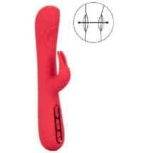 Вибратор-кролик с двухсторонней осцилляцией CalExotics Throb Pulse, красный Вибратор-кролик с двухсторонней осцилляцией CalExotics Throb Pulse, красный