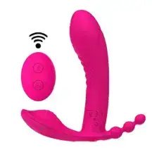 Вибровкладка в трусики MyToys MyThumper с пультом ДУ, розовая