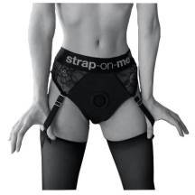Трусики для страпона Strap-on-me Diva Harness L, черные
