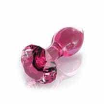 Стеклянная анальная пробка Pipedream Icicles No. 79, розовый. Нет в наличии Стеклянная анальная пробка Pipedream Icicles No. 79, розовый