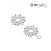 Набор наклеек из страз Petits Joujoux Gloria, серебро (2). Нет в наличии Набор наклеек из страз Petits Joujoux Gloria, серебро (2)