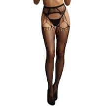 Чулки с поясом Shots Le Desir Classic S/L, черные. Нет в наличии Чулки с поясом Shots Le Desir Classic S/L, черные