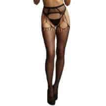 Чулки с поясом Shots Le Desir Classic S/L, черные. Нет в наличии Чулки с поясом Shots Le Desir Classic S/L, черные