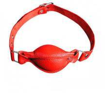 Кляп Sitabella из натуральной кожи, красный. Нет в наличии Кляп Sitabella из натуральной кожи, красный