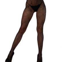 Колготки с рисунком Amor El S/L, черные