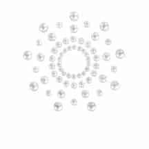 Пэстисы Bijoux Indiscrets Mimi Pearl, жемчужные