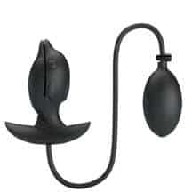 Вибропробка с подкачкой Pretty Love Hanson, черная Вибропробка с подкачкой Pretty Love Hanson, черная