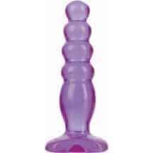 Анальная ёлочка Doc Johnson Crystal Jellies Delight, фиолетовый. Нет в наличии Анальная ёлочка Doc Johnson Crystal Jellies Delight, фиолетовый