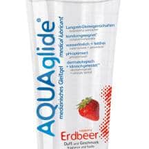 Оральный лубрикант Joy Division Aquaglide Клубника на водной основе, 100 мл