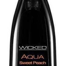 Оральный лубрикант Wicked Aqua Сладкий персик на водной основе, 120 мл. Нет в наличии Оральный лубрикант Wicked Aqua Сладкий персик на водной основе, 120 мл