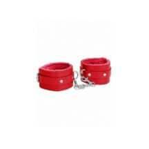 Наручники (оковы, фиксаторы) Plush Leather Hand Cuffs Ouch! Shots